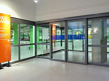 fire-resistant sliding door and glazing, forster fuego light